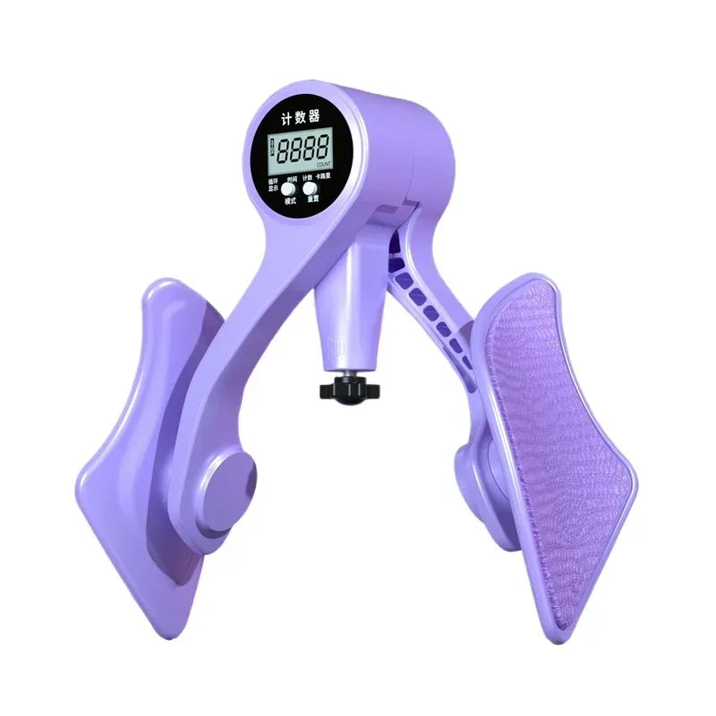 Digital Counter Hip & Leg Trainer — Adjustable Pelvic Floor Muscle Exerciser for Inner Thigh Fitness
