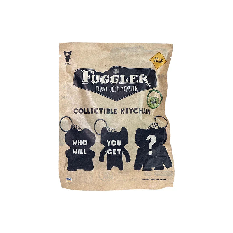 Original Fuggler Blind Bag Collectible Keyring — 6.5cm Funny Ugly Monster PVC Mini Figure