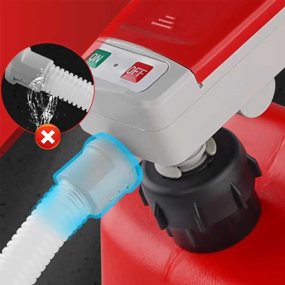 Automatic Electric Fuel Transfer Pump – Portable Oil & Diesel Gas Can Pump with Auto-Stop Feature
