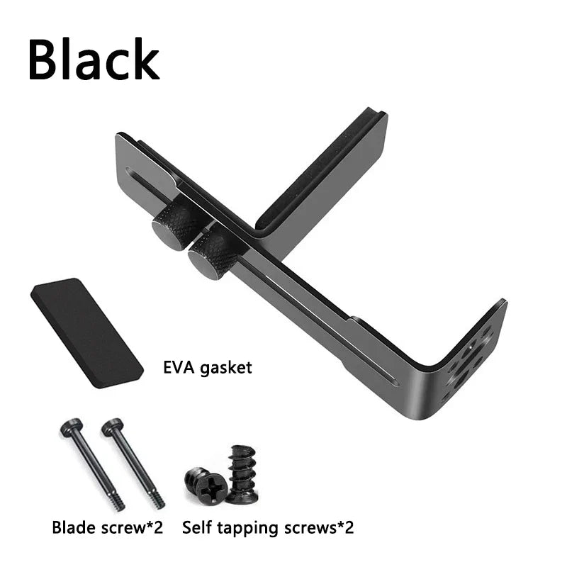 Adjustable GPU Support Bracket - Metal Graphics Card Holder with Fan Support Mount for PC Chassis