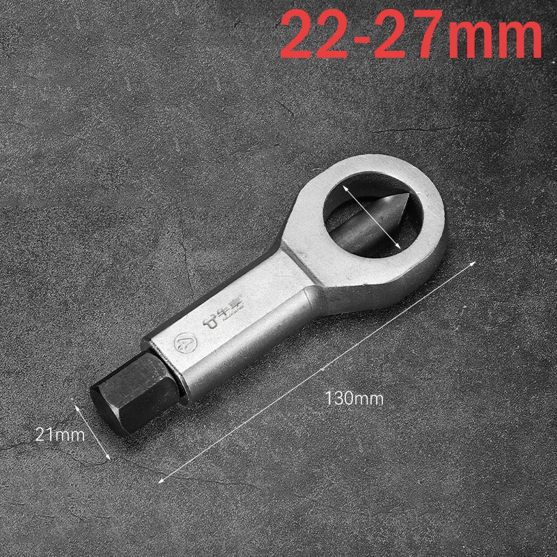 9-27mm Screw Removal Tool - Professional Steel Nut Splitter Kit, Separator & Breaker for Rusty Nuts, Durable Manual Hand Tool