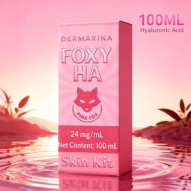 100ml Hyaluronic Acid Body Gel โ Foxy HA Plumping & Smoothing Hip Moisturizer, 24mg/ml Hydro Complex