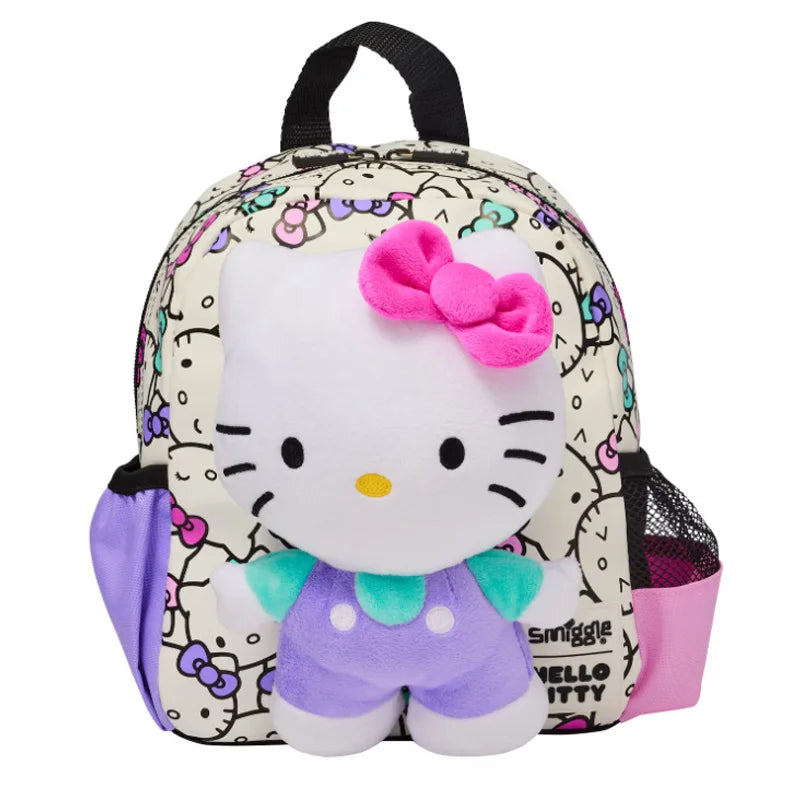 Sanrio Hello Kitty Elementary School Backpack β Ultra-Lightweight Kids Backpack with Pen Box and Lunch Bag, Reduce Burden, Perfect Gift for Girls