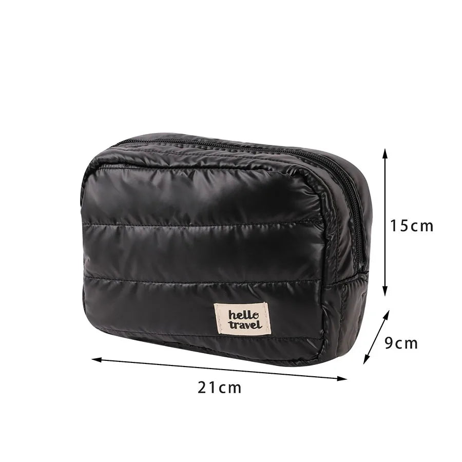 Large Capacity Makeup Bag – Portable Cosmetic and Toiletry Storage Bag, Travel Organizer Washbag