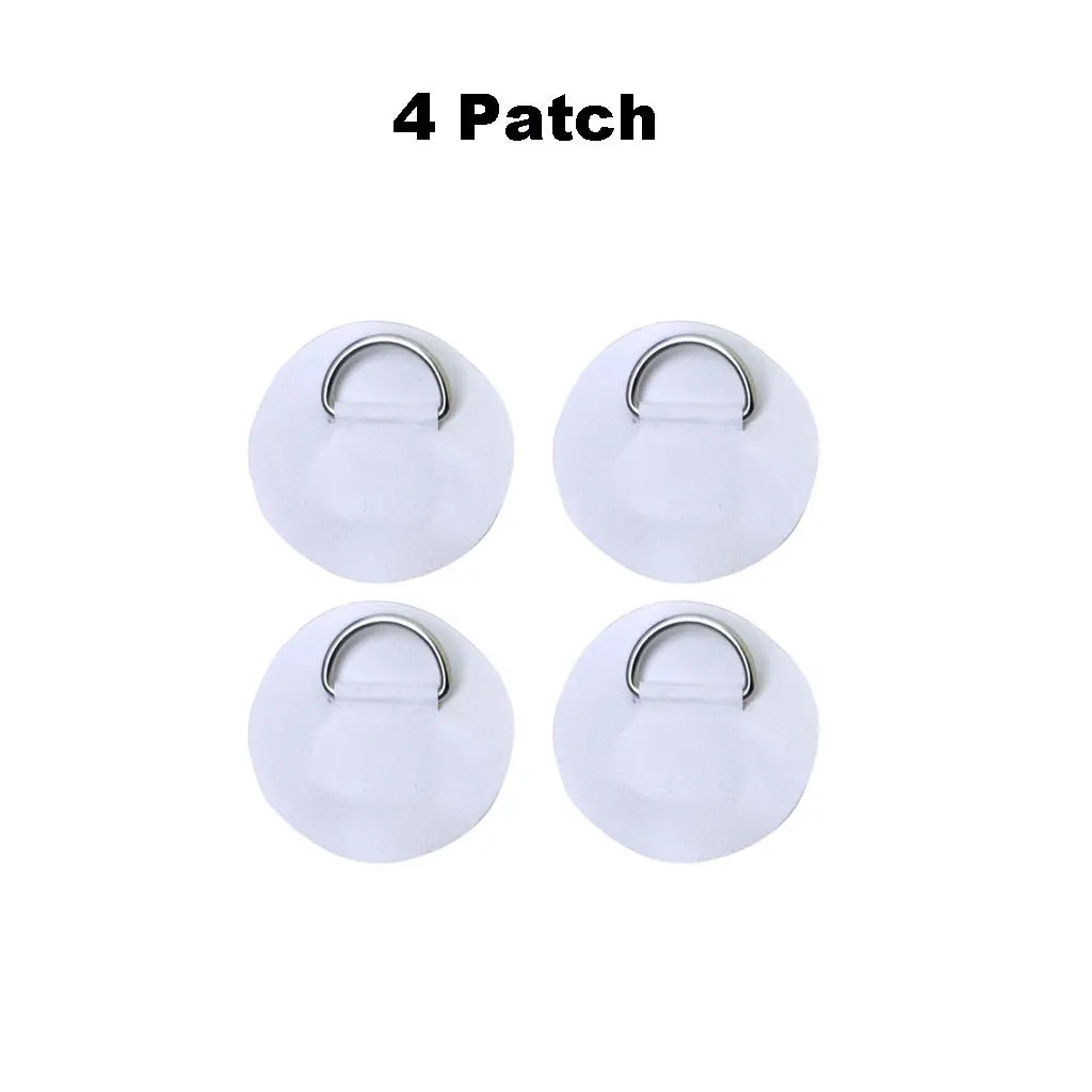 6.5CM D-Ring PVC Patch β Inflatable Boat, Kayak, SUP, Dinghy & Canoe Rope Ring Attachment