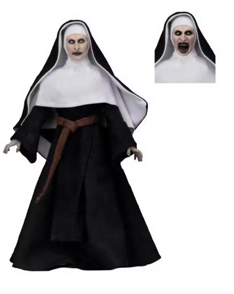 NECA The Nun Action Figure – The Conjuring Series Horror Collectible Toy, Halloween Gift & Decor with Changeable Face