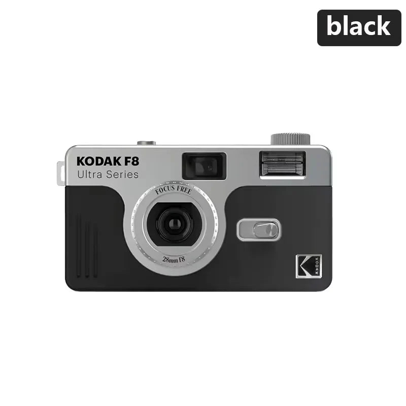 Kodak Ultra F8 Retro Film Camera Manual Replaceable Reusable with Flash – Non-Disposable Original Film Camera
