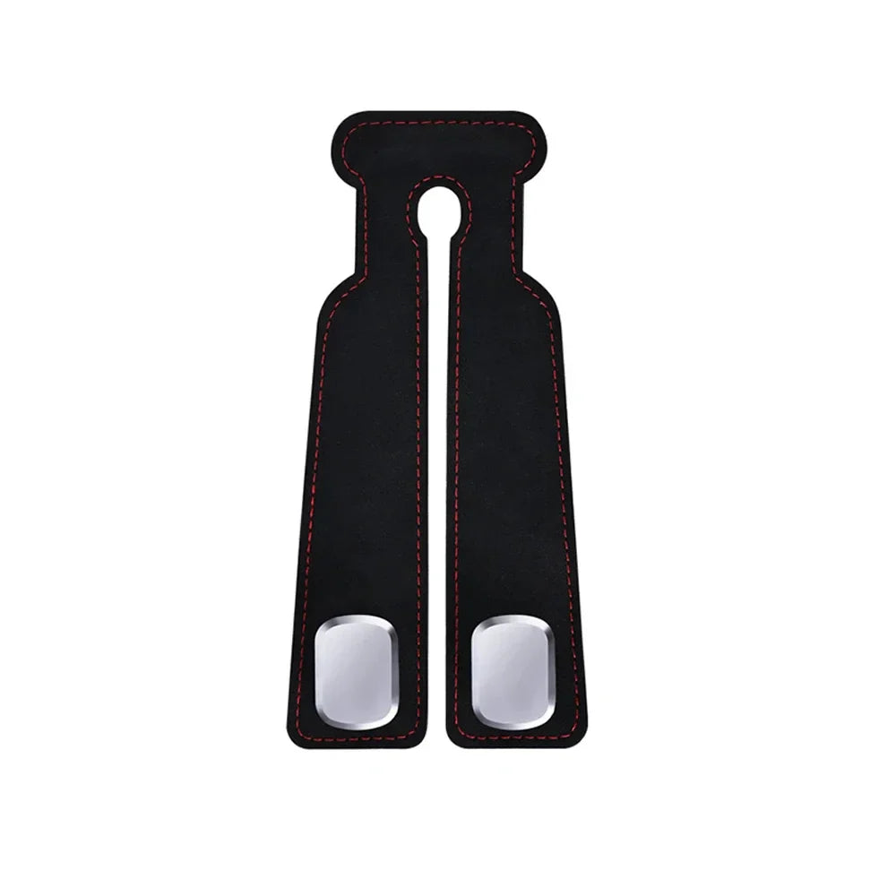 2-in-1 Universal Car Seat Headrest Hook – Double Hook Hanger Clip for Back Seat Storage Organizer & Car Interior Accessories