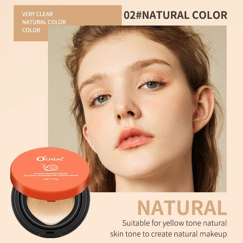 OCHEAL Whitening BB Cream – Face Foundation Concealer & Air Cushion Makeup for Girls, Original Facial Beauty Cream