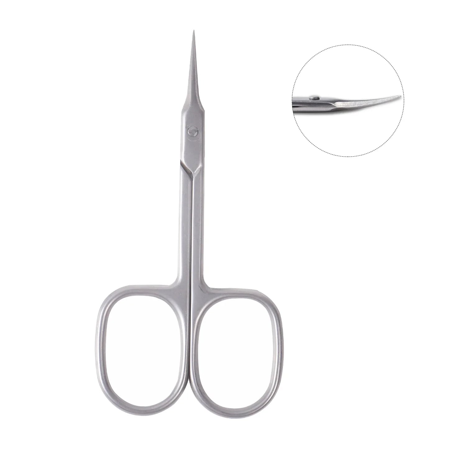 BNG Stainless Steel Cuticle Nipper & Dead Skin Remover Pliers – Straight Manicure & Eyebrow Scissors Beauty Tools