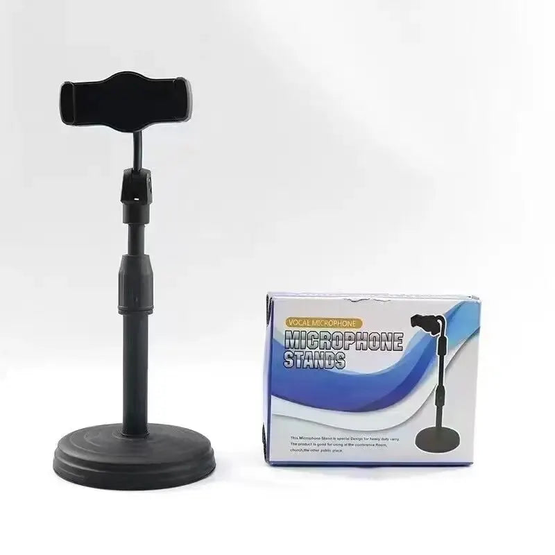 Multifunctional Mobile Phone Bracket – Adjustable Height and Telescopic Stand for Live Broadcast and Portable Use