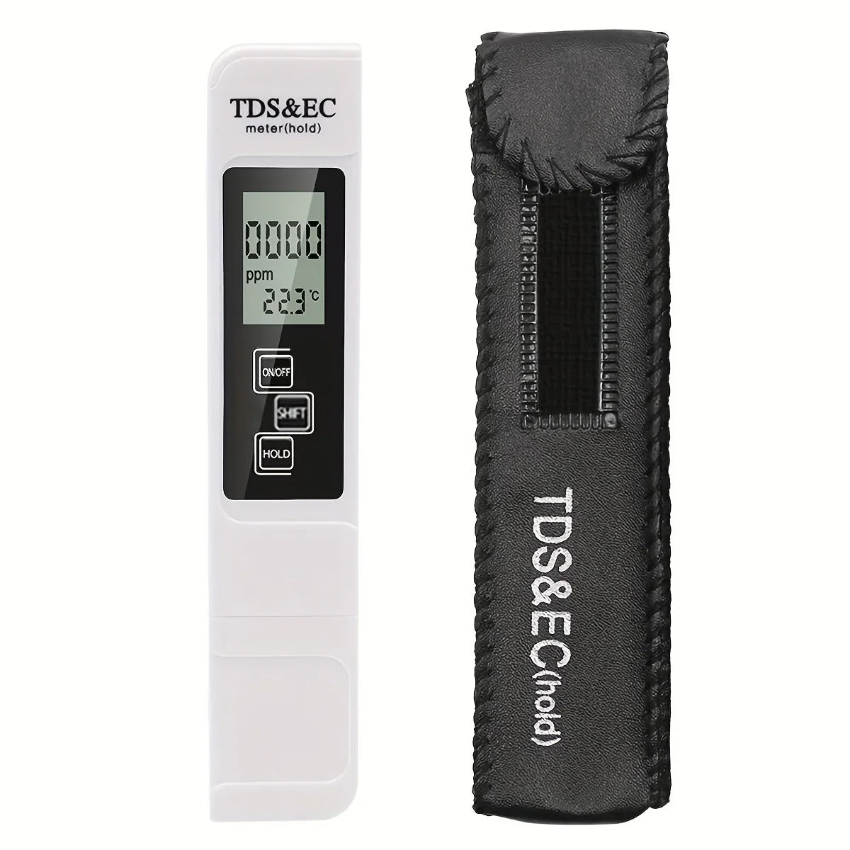 3-in-1 Water Quality Detection Pen – High Accuracy TDS & EC Meter for Household Drinking Water (0-9990ppm)