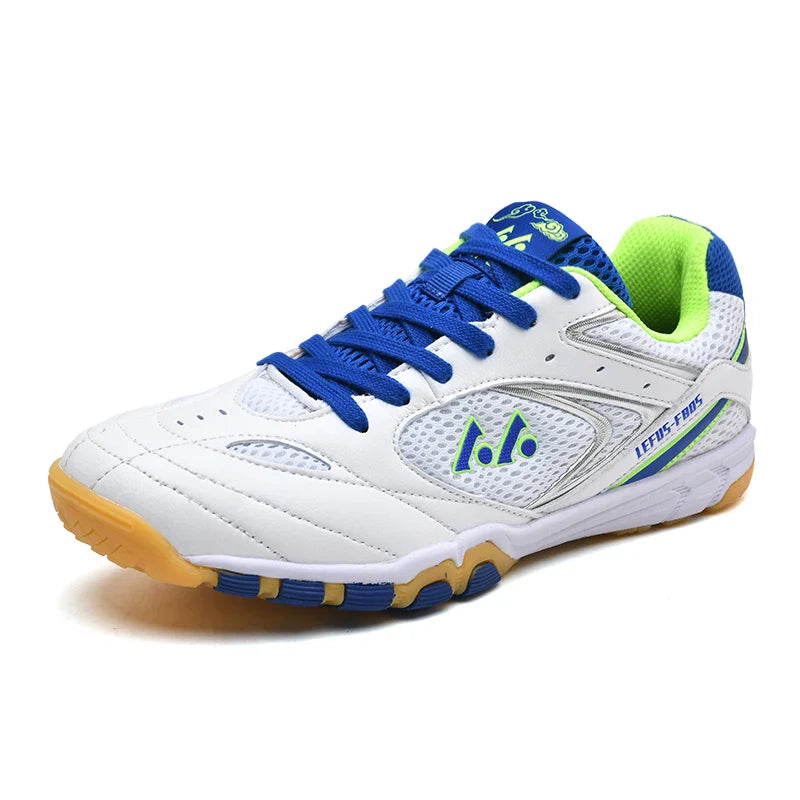 Unisex Non-Slip Breathable Table Tennis Shoes – Wear-Resistant Sports Training Sneakers
