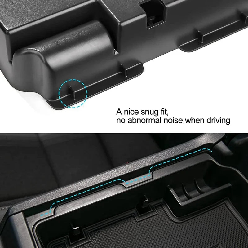 Honda Civic 11th Gen 2022 Center Console Organizer Tray – Armrest Storage Box Insert for Glove Box Accessories, Interior Storage Solution