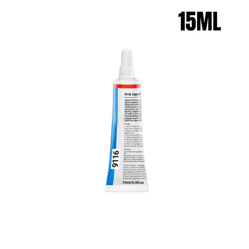 Liquid Electrical Tape Insulating Paste - Fast-Drying High-Temperature Sealant for Wire, Cable & Line Repairs