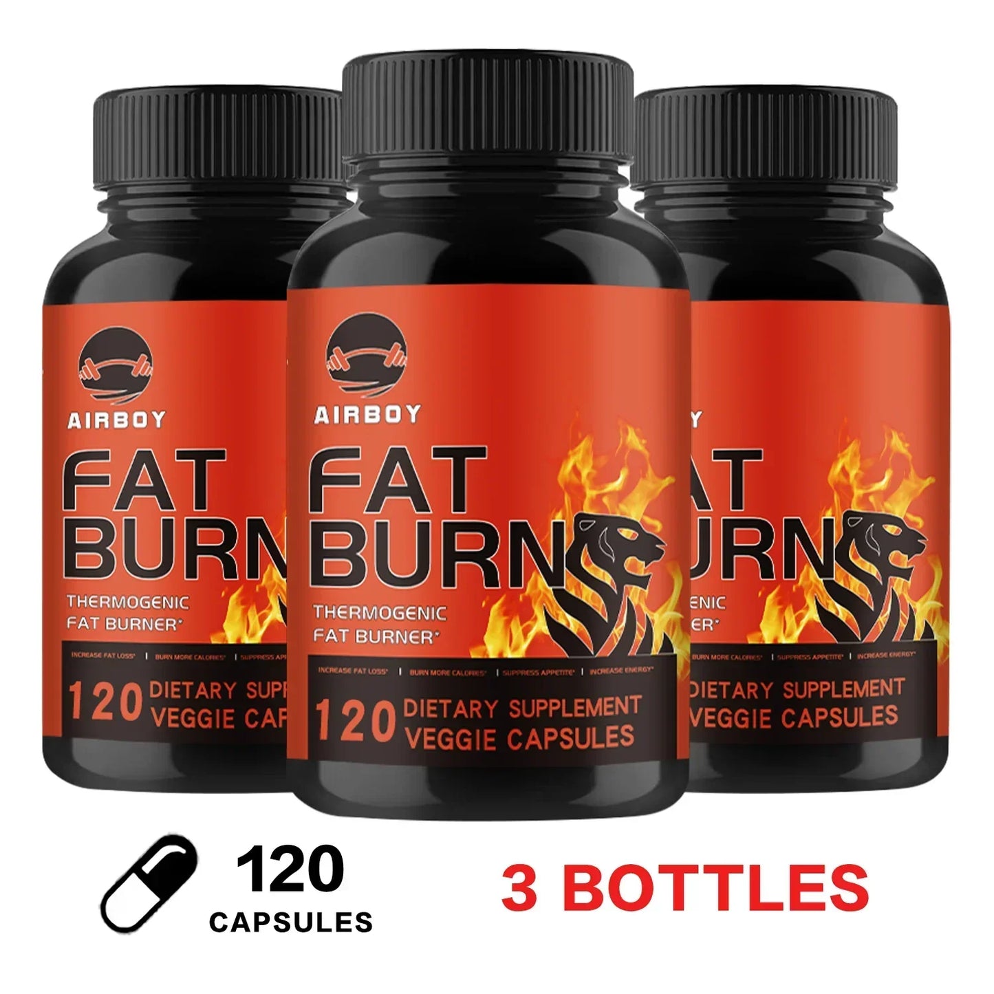 Burn-XT Fat Burner – Metabolism Booster, Energy Enhancer & Appetite Suppressant Weight Management Supplement for Fat Burning Support