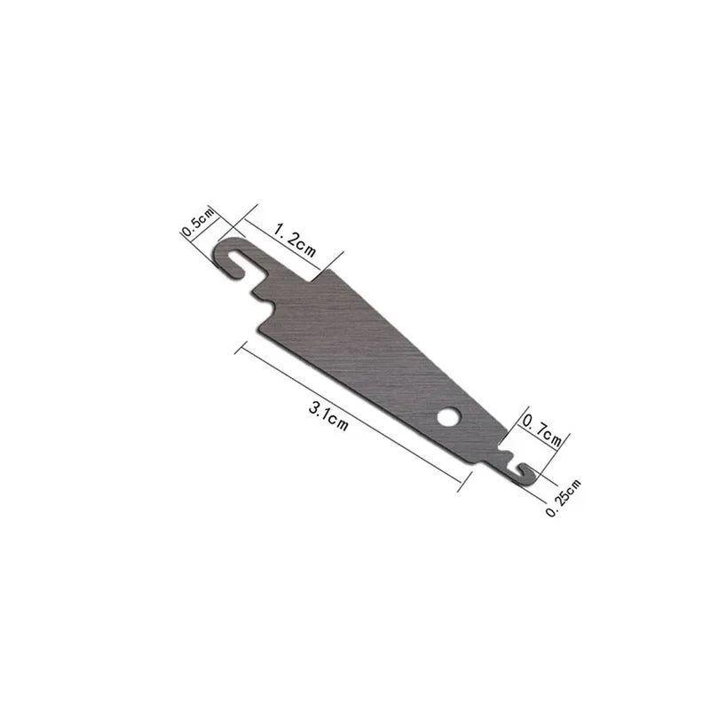 Stainless Steel Needle Threader Inserter Tool – Embroidery & Cross Stitch Needle Threading Device for DIY Sewing & Needlework Accessories