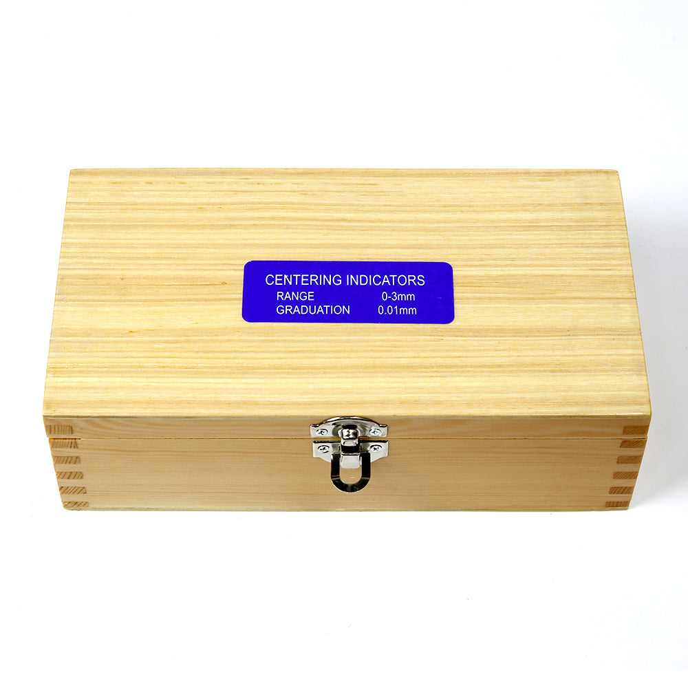 ALLSOME 0-3mm Coaxial Centering Indicator — Dial Test Center Finder for Milling with 0.01mm Accuracy
