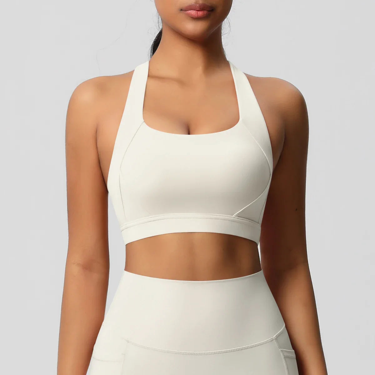 Women Fitness Yoga Sports Bra – Sexy Push Up Beauty Back Crop Top for Running, Workout & Active Wear