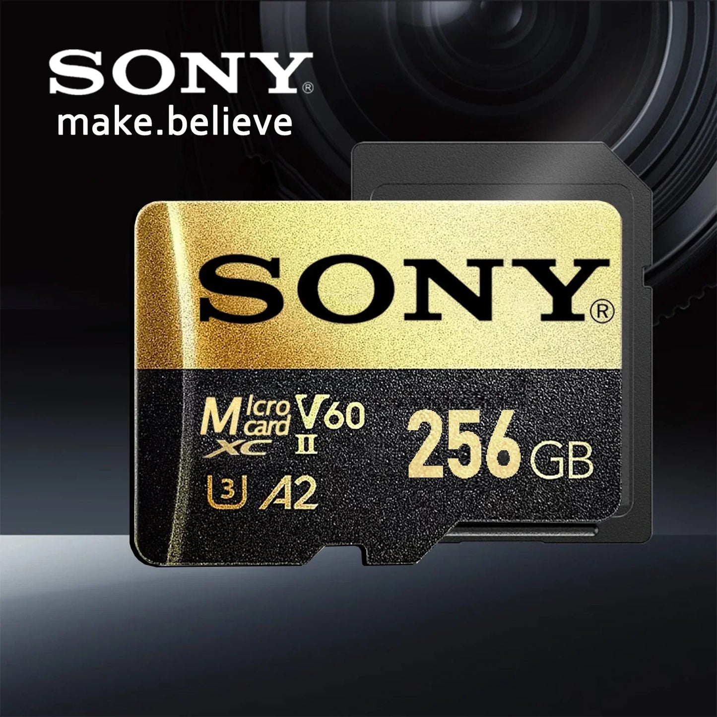 SONY High-Speed 1TB Micro SD Card — Mini MicroSD Memory Card for Xiaomi, Camera & PC (1TB/512GB/256GB/128GB)