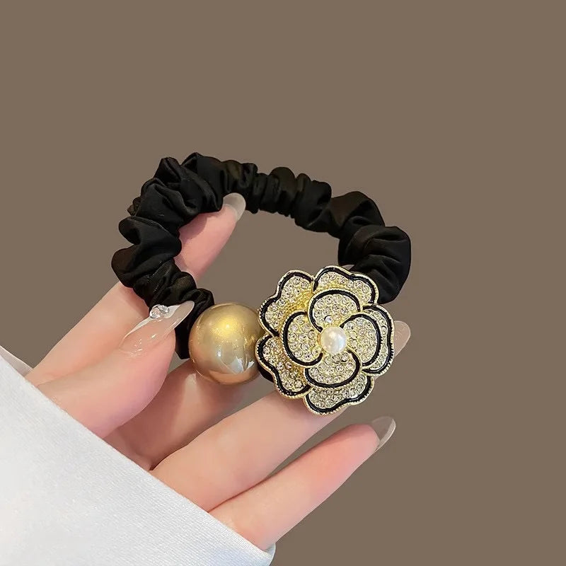 Flower Diamond Hair Bands - Y2K Colorful Hair Accessories for Stylish Everyday Looks