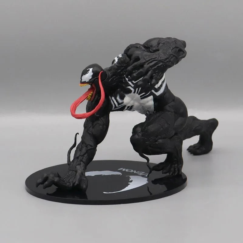 Marvel Avengers Anime Venom's Spider-Man Action Figure - Collectible Model Decoration, Birthday Toys and Christmas Gifts