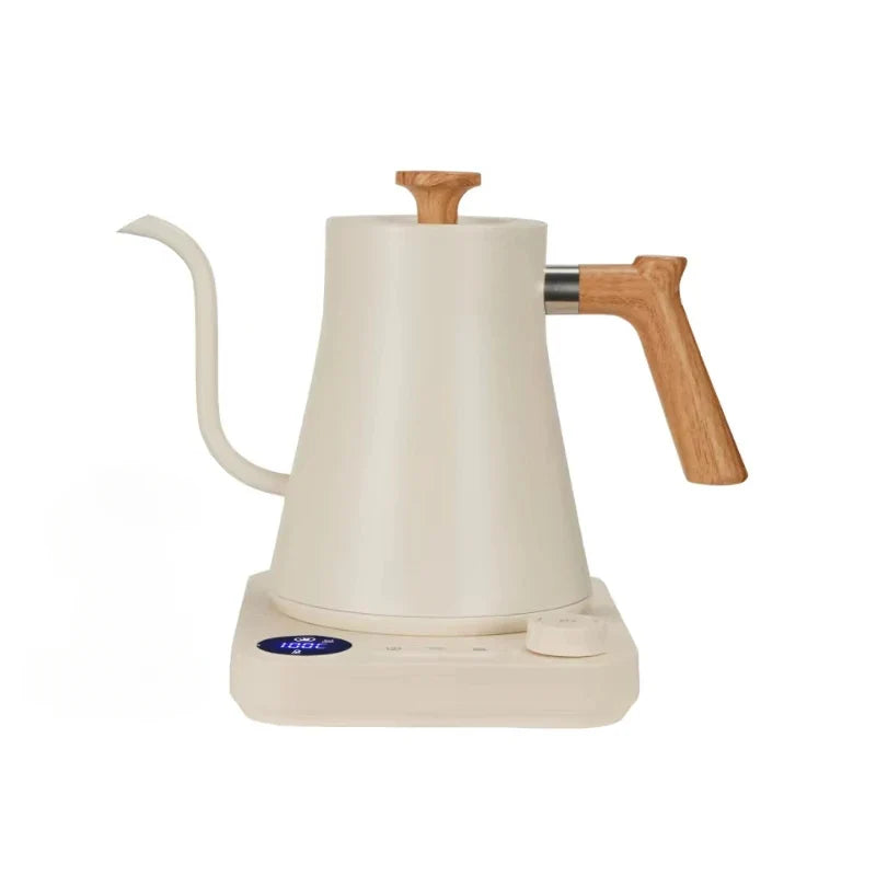900ml Smart Electric Kettle — Constant Temperature Gooseneck Pot for Hand-Brewed Coffee & Milk Powder