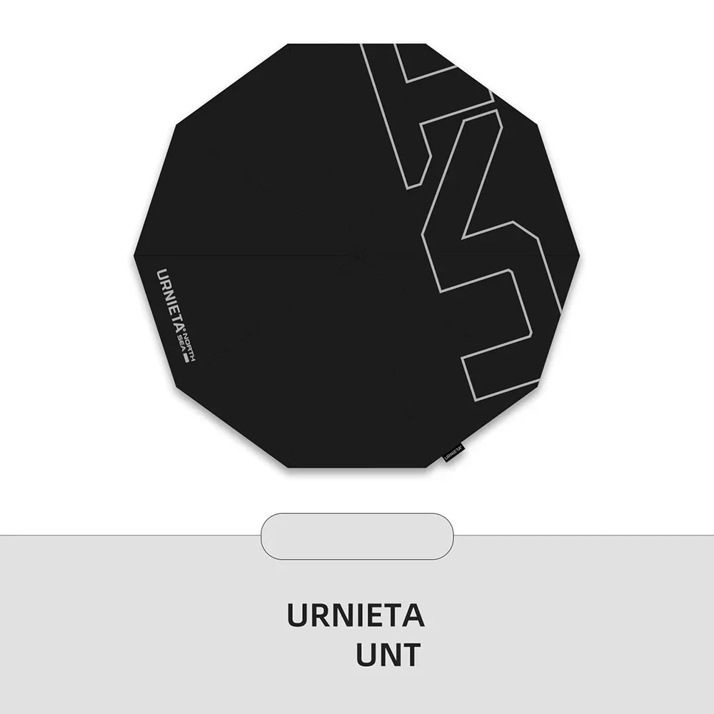 URNIETA Tactical Automatic Umbrella - UV Protection Nylon Cover Rain & Sun Umbrella for Outdoor Use