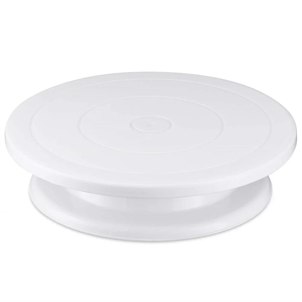 Cake Decorating Kit – 1/6pcs Turntable Set with 2 Frosting Spatulas, 3 Icing Smoothers & Scrapers for Baking & Parties
