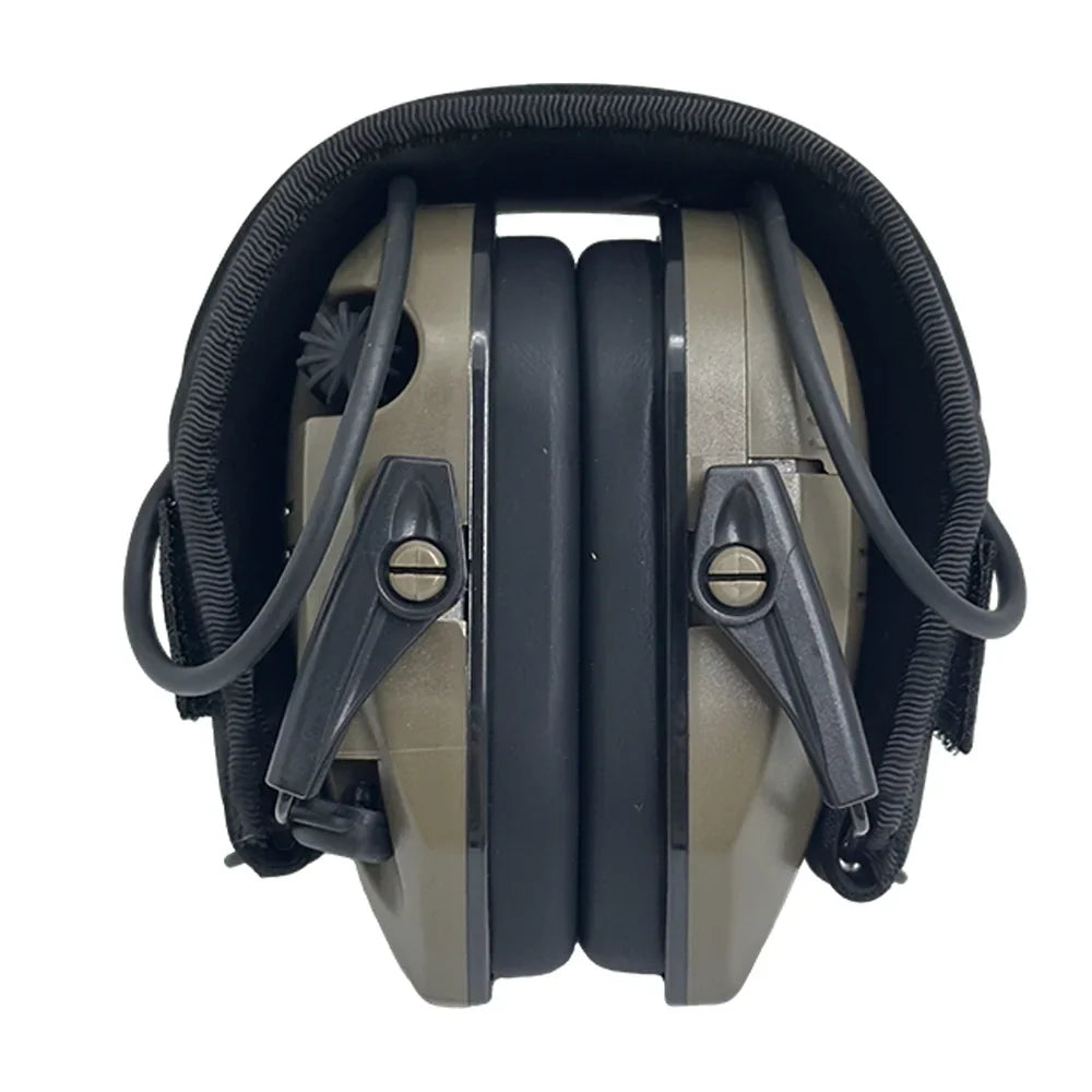 Earmuffs Active Noise-Reduction Headphones — Electronic Hearing Protection for Shooting & Hunting with Carry Case