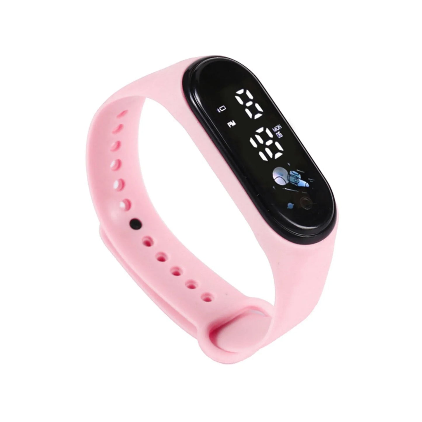 Kawaii Kids Smart Watch β Waterproof Digital Sports Watch for Boys & Girls with Silicone Strap