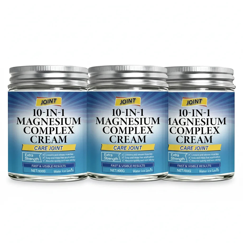 Winter 10-in-1 Magnesium Joint Cream for Muscle & Joint Comfort, Extra Strength Soothing Care