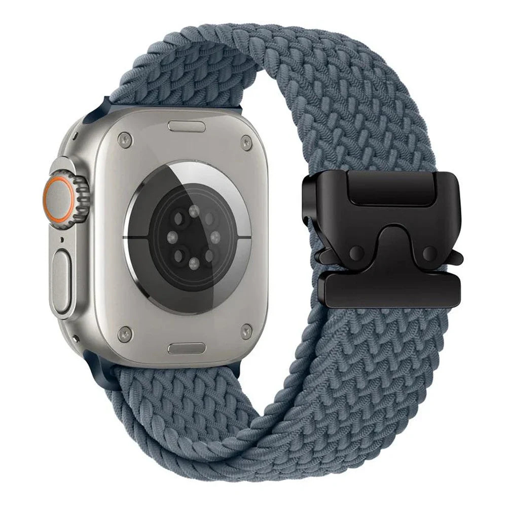 Parachute Braided Straps for Apple Watch Series 9/8/7/6/5 SE – Compatible with 41mm-49mm Bands