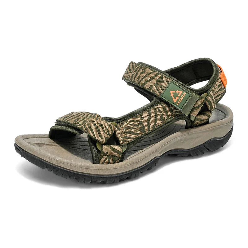 Men’s Classic Hiking Sport Sandals – Lightweight Breathable Open-Toe Beach & Travel Shoes | Comfortable Summer Walking Leisure Sandals