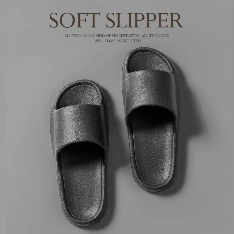 Men’s EVA Non-Slip Flip Flops – Soft Sole Comfortable Shower & Outdoor Summer Sandals Couple Home Slippers