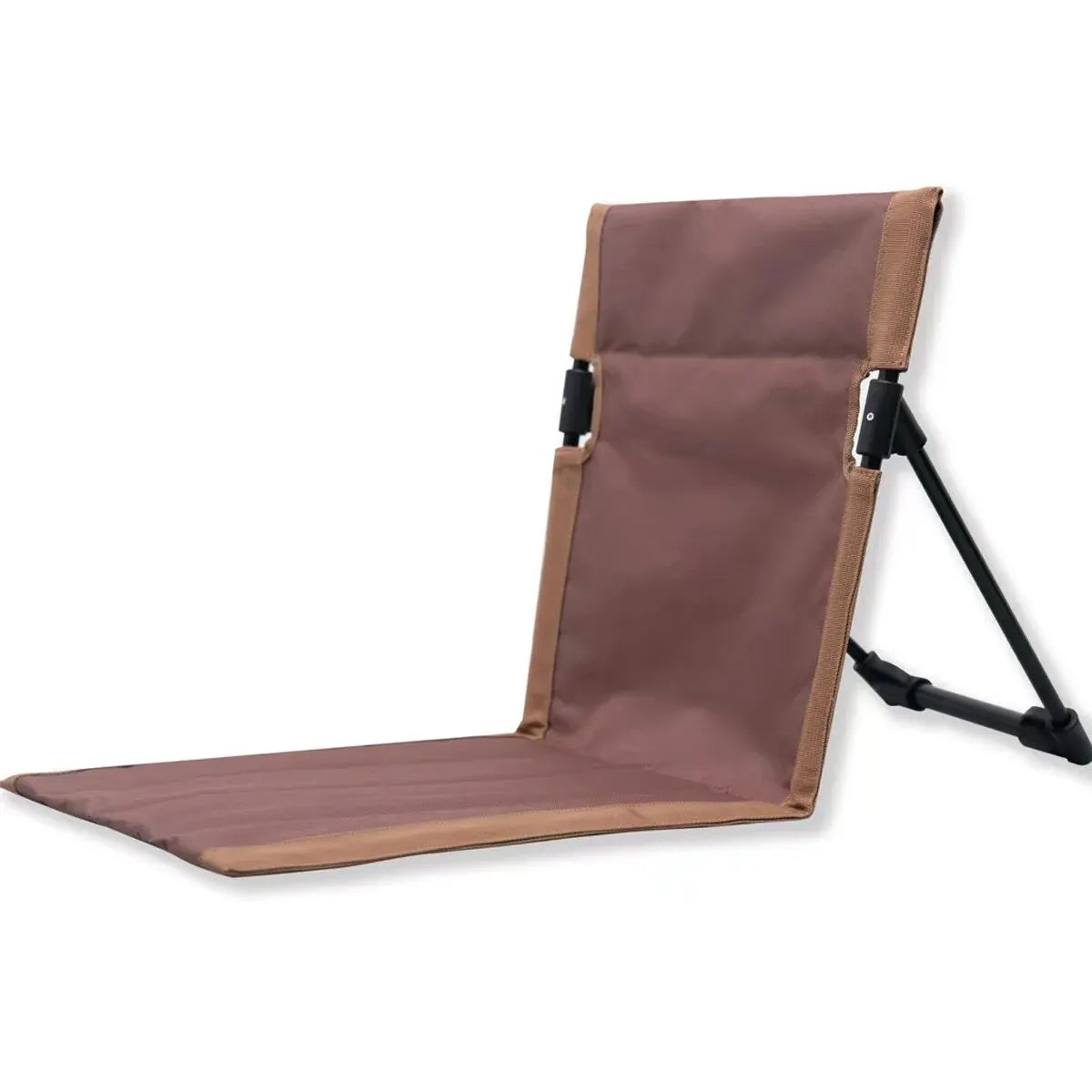Outdoor Camping Lightweight Folding Chair – Comfortable Park, Leisure, Beach, and Lazy Chair, Portable Single Back Chair