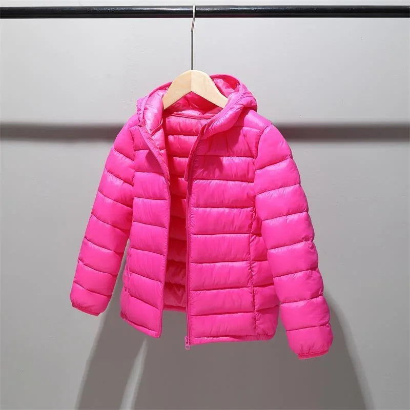 Kids Down Jackets for Autumn & Winter – Warm Coats for Boys & Girls (3-14 Years), Toddler Outerwear
