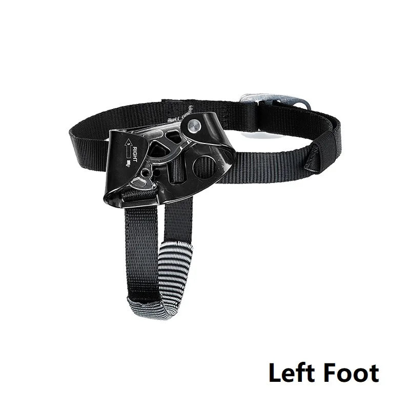 Rock Climbing Foot Ascender – Right & Left SRT Mountaineering Safety Equipment for Outdoor Climbing