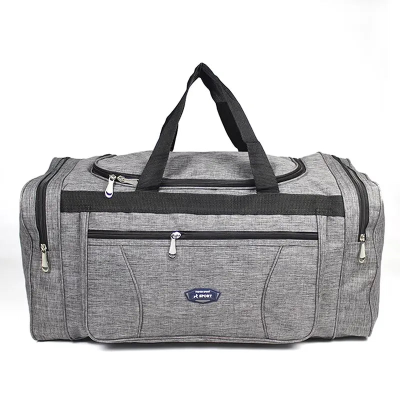 Oxford Waterproof Men’s Travel Duffle Bag – Large Capacity Hand Luggage for Business, Weekend, and Fitness Trips