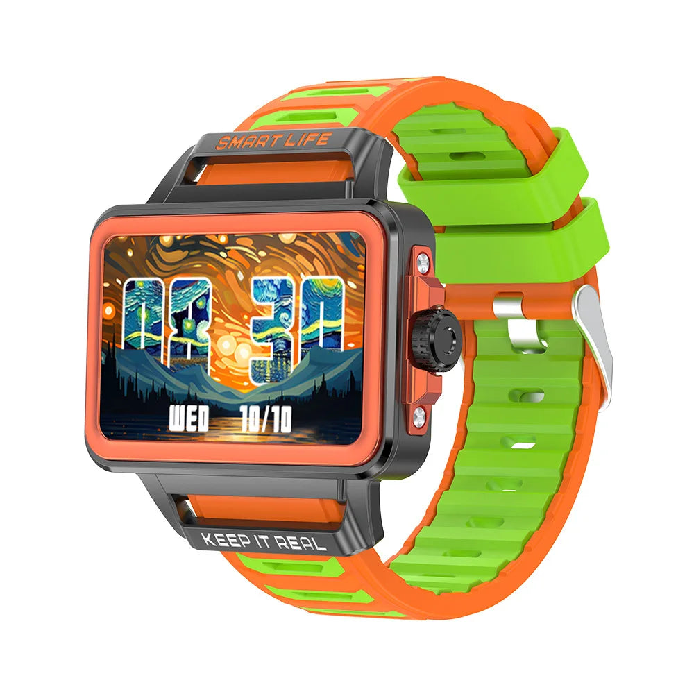 S666 Smart Watch - Waterproof Sports Smartwatch with Heart Rate Monitor for iOS & Android Phones