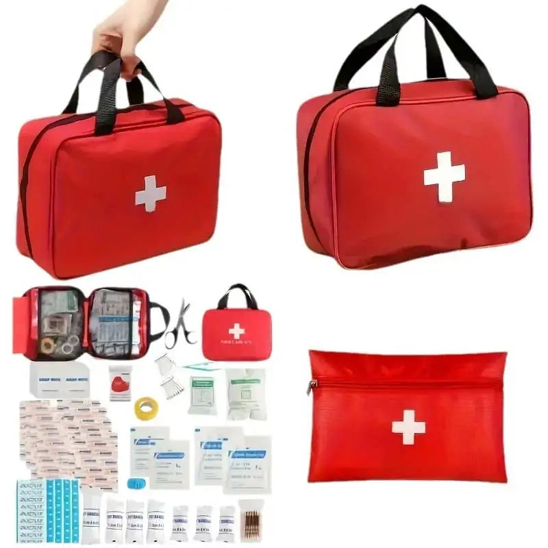 Premium Compact First Aid Kit for Home, Office, Car, Travel, Camping & Emergency Preparedness