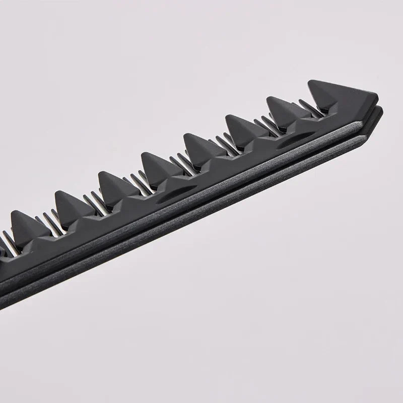 Multifunctional Folding Pocket Comb - Plastic Wide Tooth Beard & Hair Styling Comb for Barber, Salon & Grooming Use