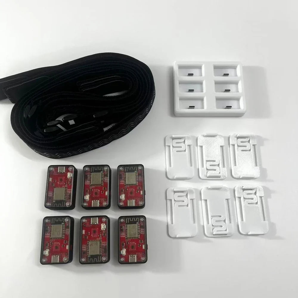 SlimeVR Full Body Tracker Kit - ESP8266 LSM6DSR Low Drift Motion Tracking Sensors 6/8 Trackers