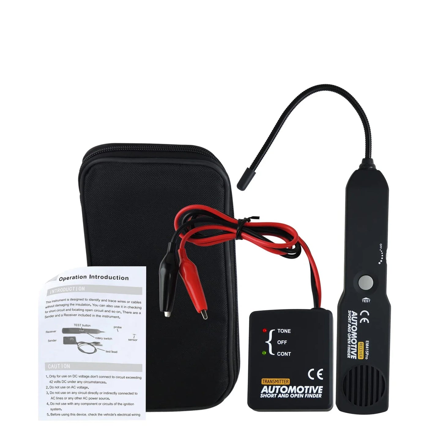 EM415PRO Automotive Circuit Finder - Car Short & Open Circuit Detector, Cable and Wire Tracker Tool