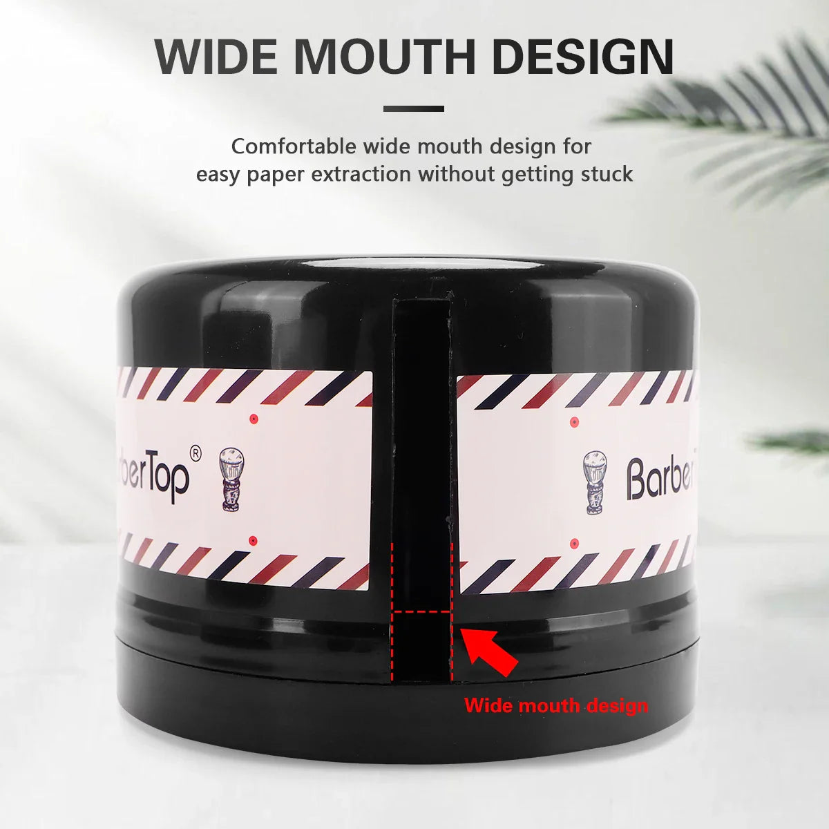 Barber Neck Paper Roll Holder: Professional Hair Neck Strip Paper Case - Disposable Tissue Collar Tape Box for Hairdressing - Convenient Hair Salon Accessory