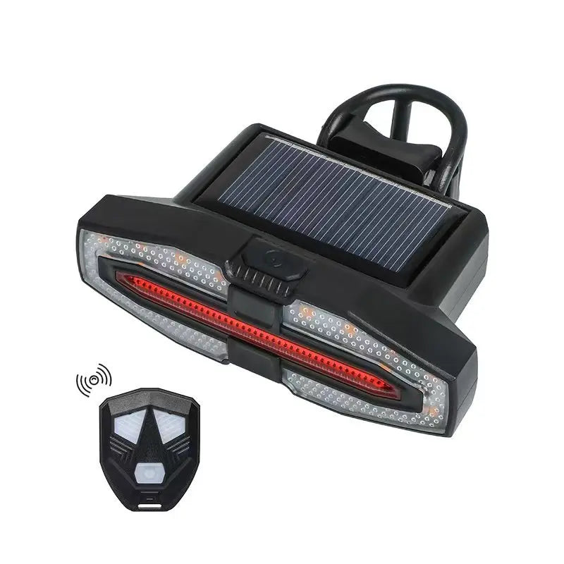 Wireless Remote Control Bike Turn Signal Tail Light – Rechargeable Bicycle Rear LED Direction Indicator for Road Cycling Safety