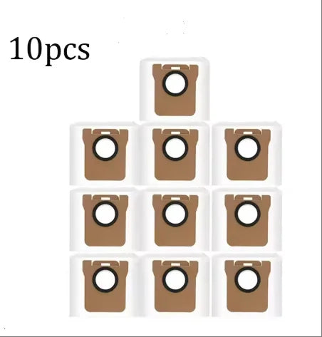 Robot Vacuum Dust Bags Replacement - Compatible with Dreame L20 Ultra L10 Ultra L10s Ultra X10 Plus S10 Pro Accessories