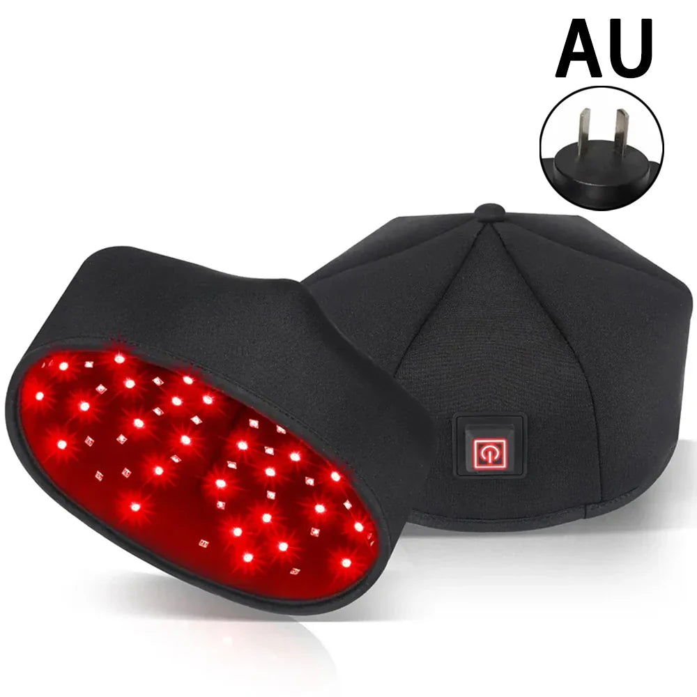Infrared LED Hair Growth Cap – 660nm & 850nm Red Light Therapy for Hair Regrowth & Scalp Care