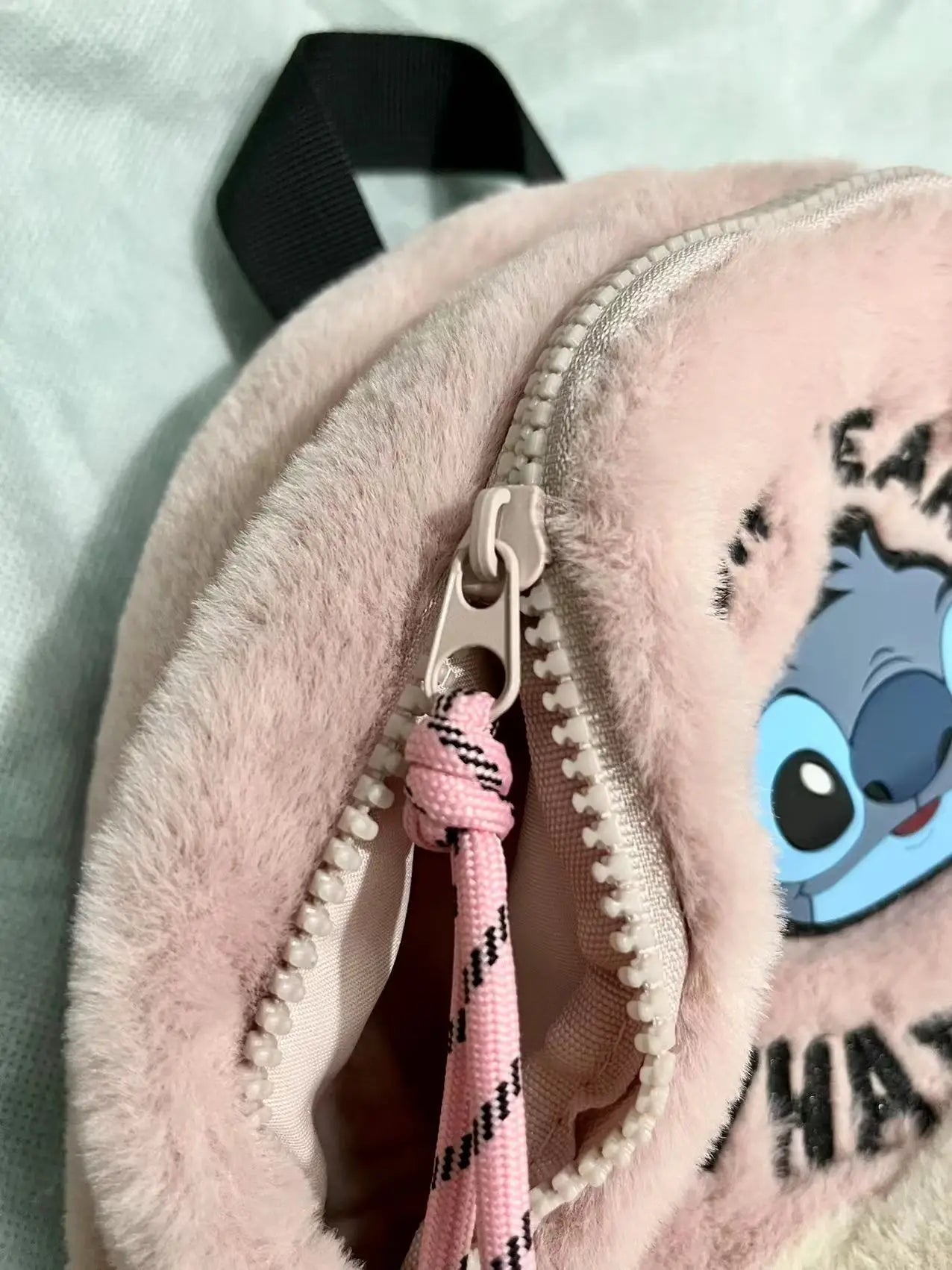 Disney Stitch Plush Children's School Bag – Cute Color Blocking Kindergarten Backpack, Mini Fashion Backpack