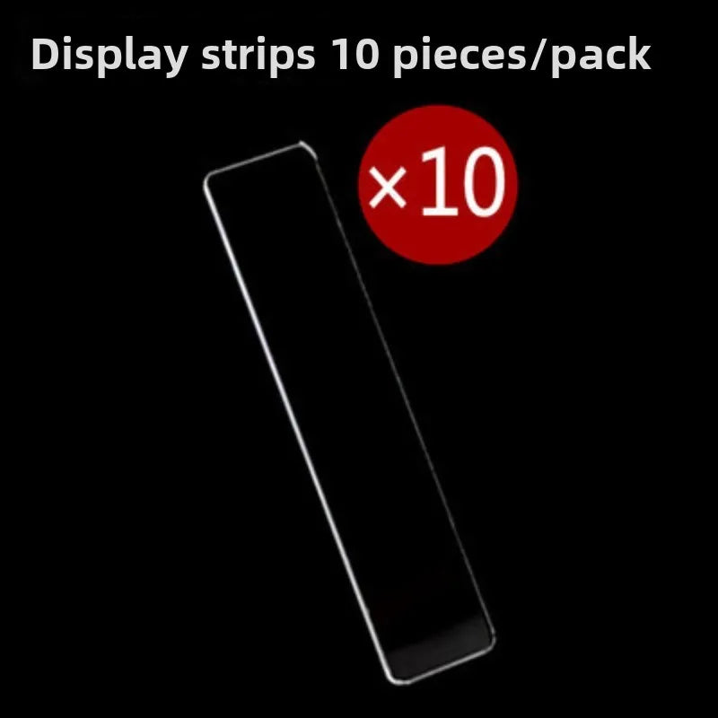 5 Layer Acrylic Nail Display Stand - Transparent Dustproof Manicure Color Card Holder for Salon & Home Use